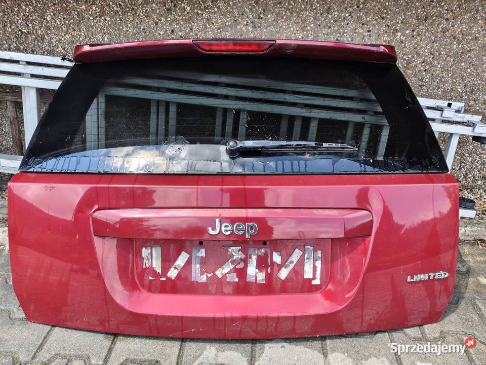 Sprzedam klapa tylna Jeep Compass 2013 śląskie Kalety