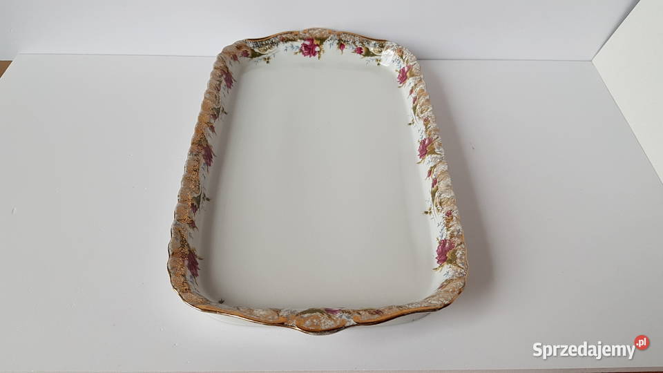 Porcelanowa taca tacka Chodzież Iwona porcelana Dąbrowa Górnicza