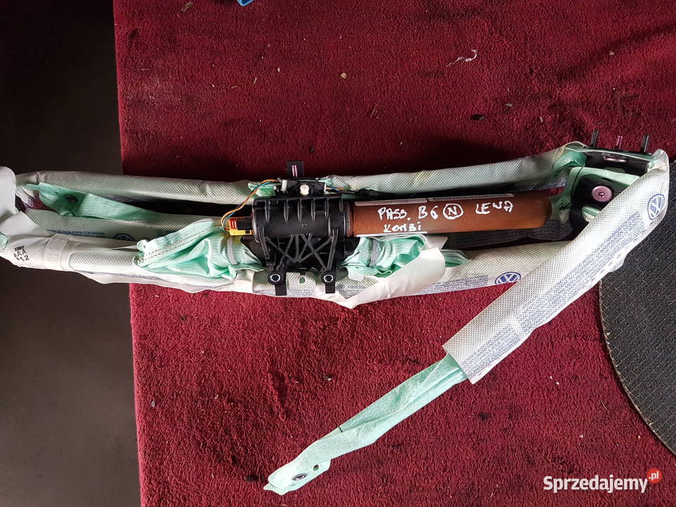 VW PASSAT B6 KOMBI KURTYNA POWIETRZNA LEWA wielkopolskie Turek sprzedam