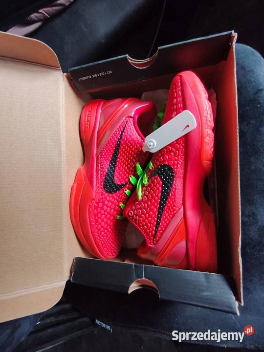 Nike Kobe 6 Czerwone 44