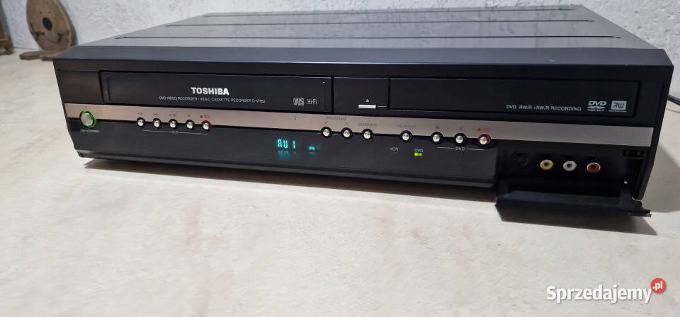 Toshiba DVR32 D VR 32 VHS Video i DVD kombo Międzychód