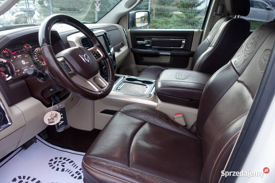 Dodge Ram 1500 57HEMI 390 LPG GAZ 4x4 Laramie biały Buczkowice sprzedam