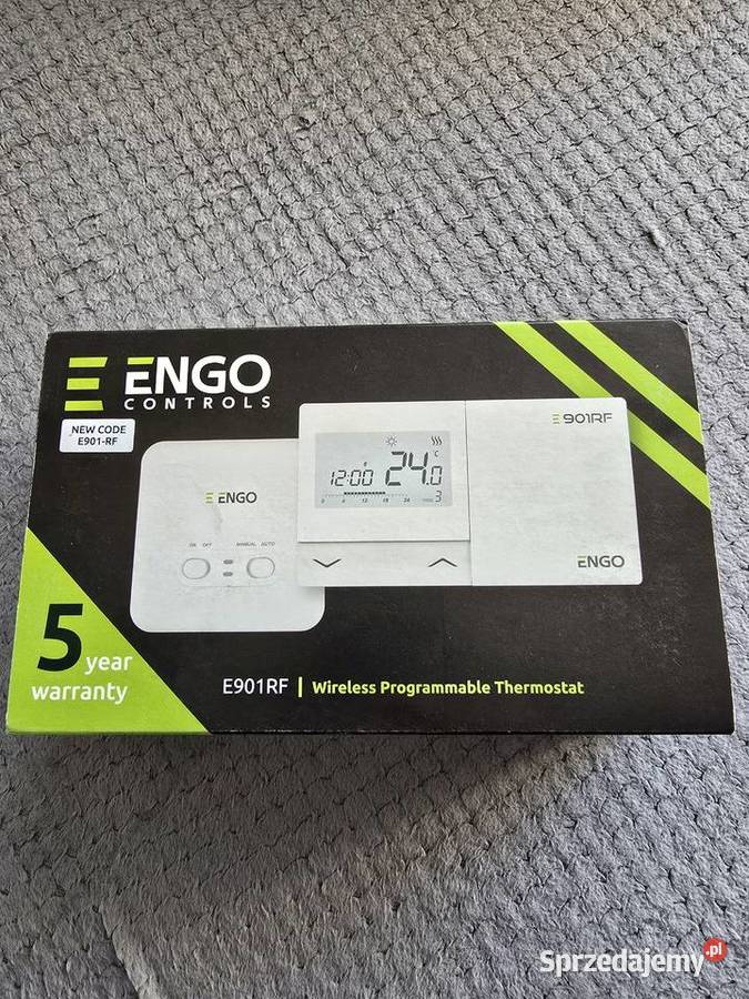 Nowy bezprzewodowy sterownik piecakotła Engo Akcesoria grzewcze Chrzanów