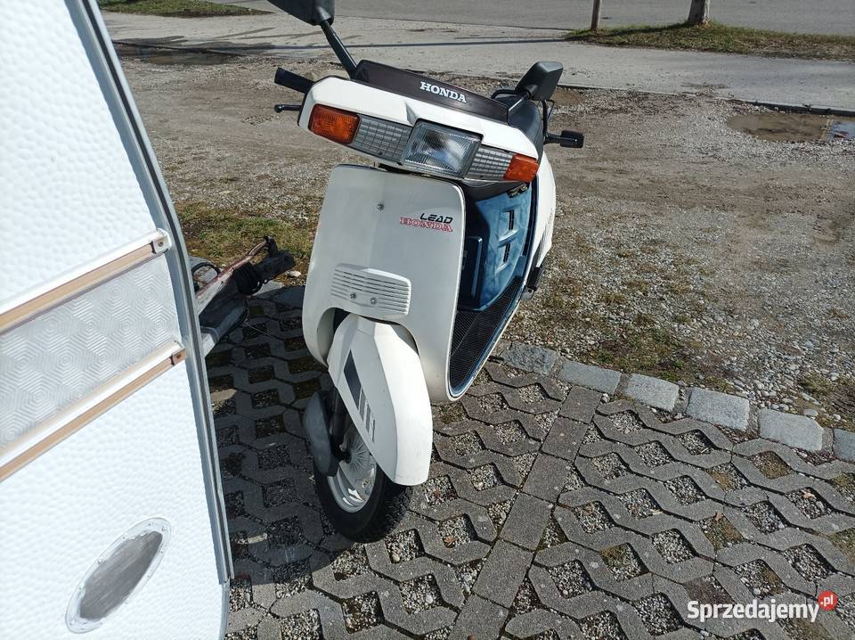 Honda lead 50 z dokumentami biały Lubartów