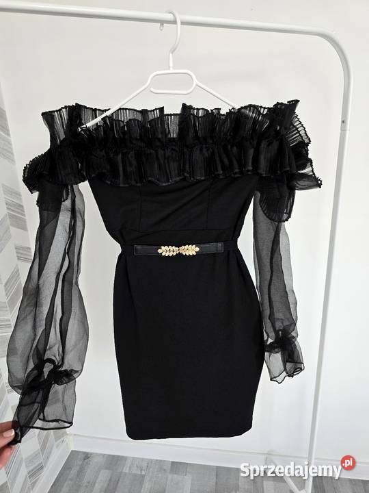 Sukienka mała czarna efektowna Rybnik