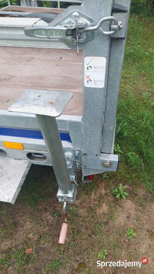Przyczepa wiola pod minikoparke laweta łódzkie Działoszyn