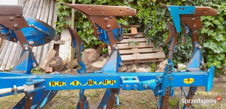 pług RABE Werk Albatros 3skibowy obrotowy