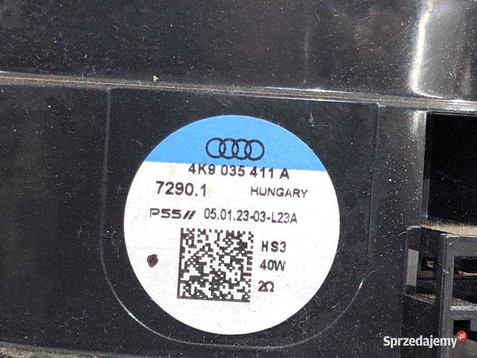 GŁOŚNIK DRZWI TYŁ AUDI A7 C8 4K9035411A osobowe