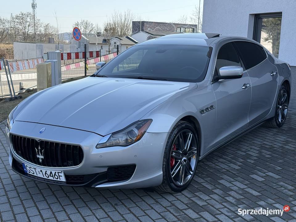 Maserati Quattroporte4x4 Xenon 30 BenzynaSkóry 410KM Poznań