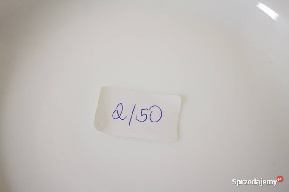 Talerze głębokie obiadowe średnica 22 Pszczyna