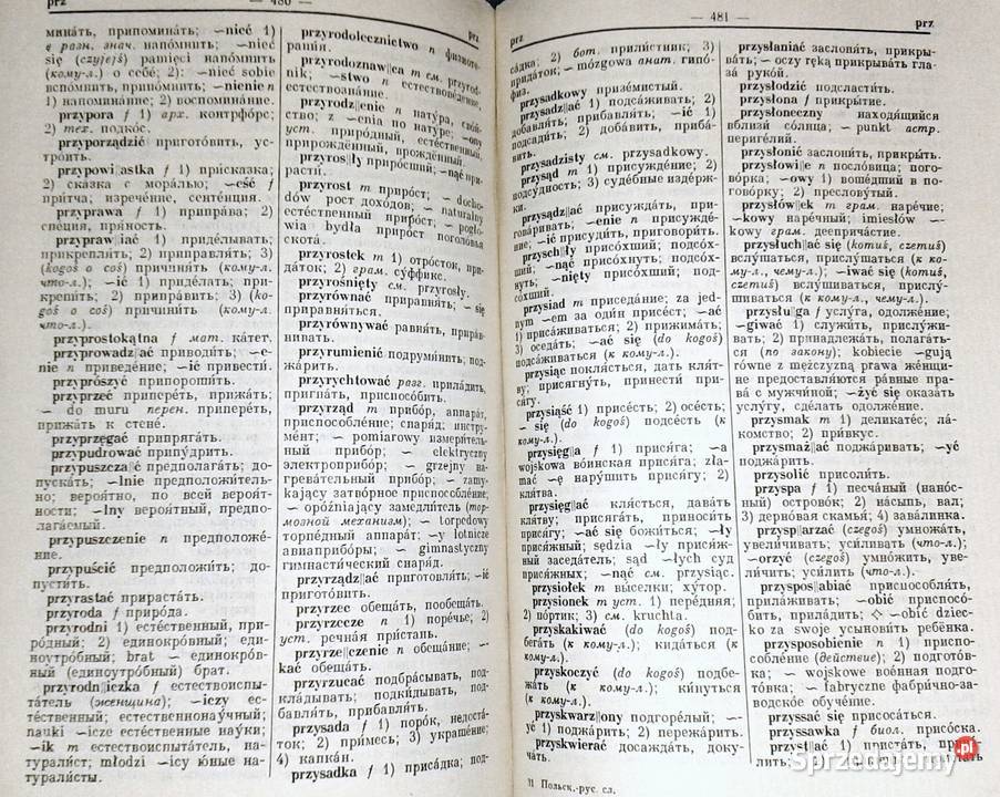 Słownik rosyjskopolski i polskorosyjski M F Chełm