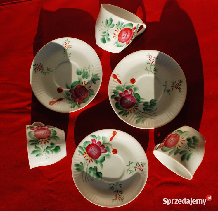 filiżanki Handgemalt Ostfriesland Porcelana i szkło Gdynia