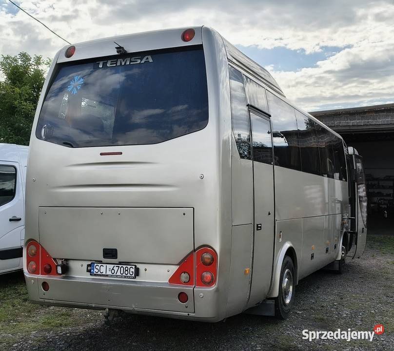 Autobus Temsa Opalin 9 32 miejsca EURO 5 2010 Rok produkcji 2010 Rybnik
