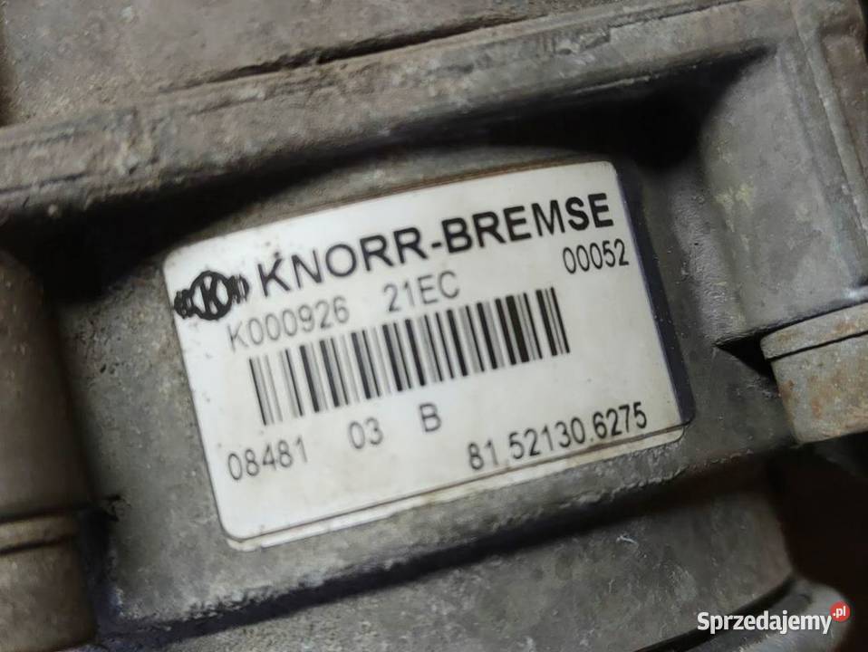 Zawór Główny Hamulca MAN TGX TGS 81521306275 Motoryzacja Pleszew