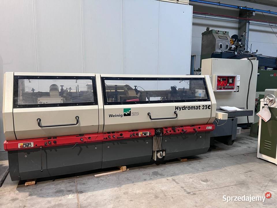 Strugarka czterostronna Weinig Hydromat 23C małopolskie Juszczyn sprzedam