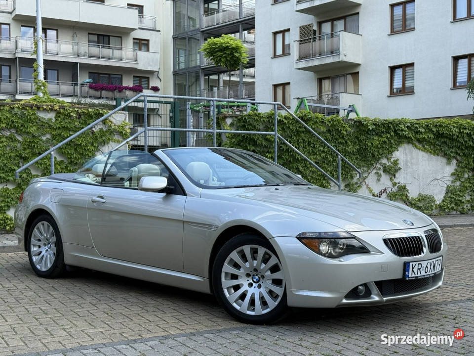 BMW 645 Niski przebieg Stan Oryg Lakier E63E64 śląskie