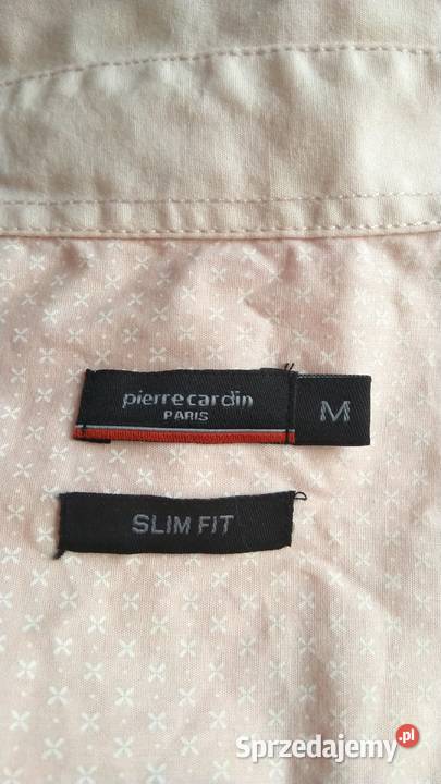Bawełniana męska różowa koszula Pierre Cardin Rozmiar M Krosno sprzedam