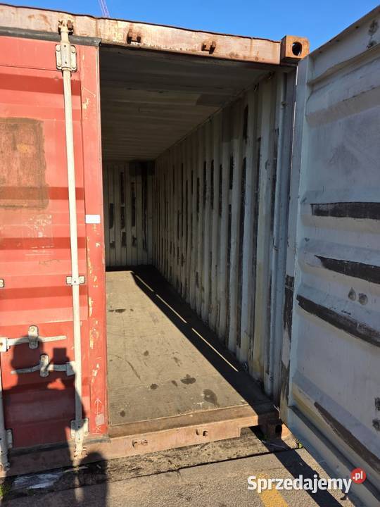 Kontener morski 20 DV 6 metrowy POLKONT Pewny Biznes i Przemysł