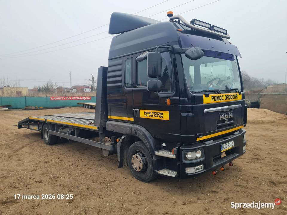 MAN TGL autolawetapomoc drogowa 2010r Grajewo