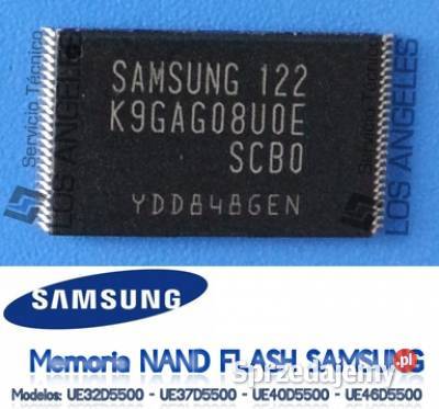 NAND Samsung Zaprogrdo UE32D UE37D UE40D Karlino
