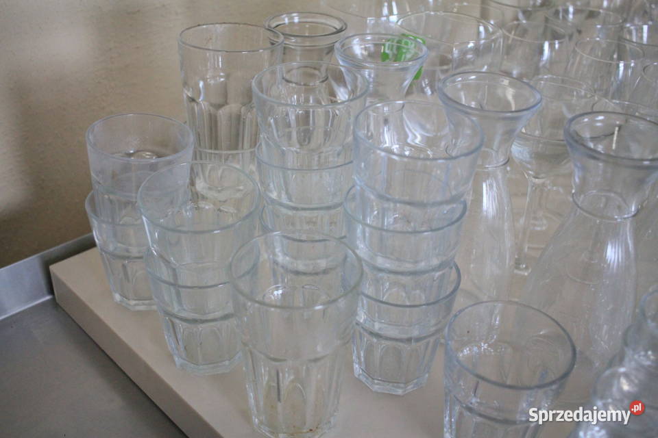 Komplet szkła zastawa stołowa liczna Góra