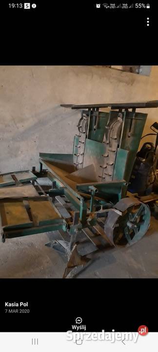 Sadzarka 2 rzędowa podwójne taśmy nadstawka nieuszkodzony Błaszki sprzedam