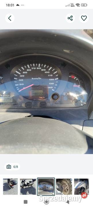 Suzuki Burgman an250 czterosuwowy małopolskie Stanisław Dolny