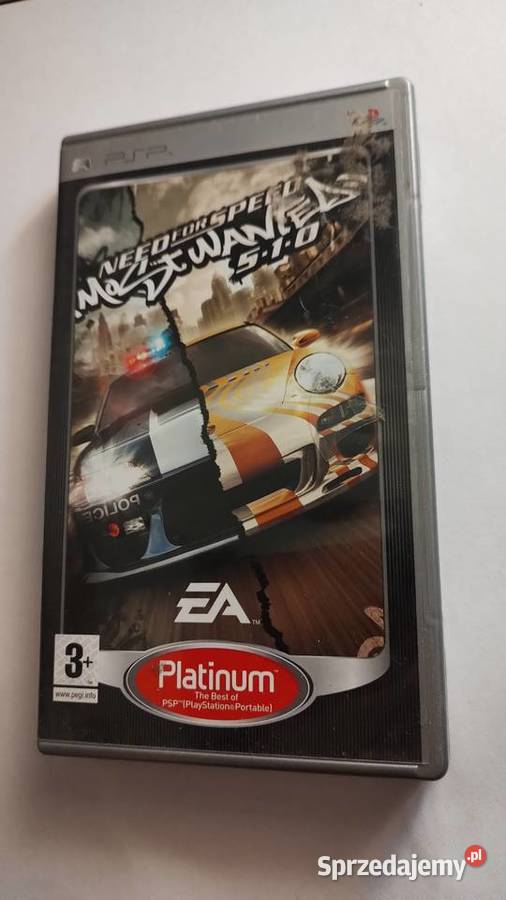 Need for speed most wanted gra PSP Katowice