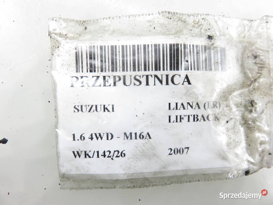 PRZEPUSTNICA SUZUKI LIANA 16 M16A