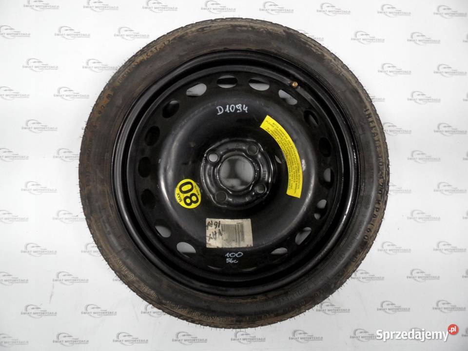 OPEL ASTRA H koło dojazdowe 1157016 92M 4x100 świętokrzyskie