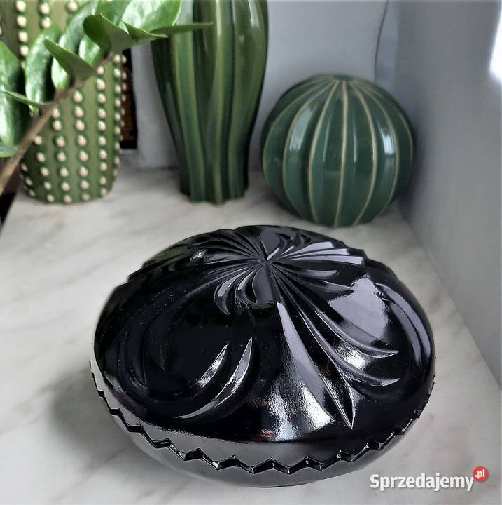 Dwie Szklane Bomboniery śląskie Gliwice