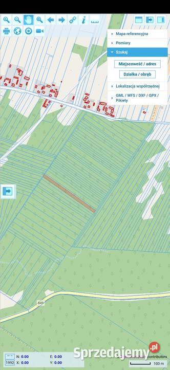 Działka las 194 hektara 19400m2 Zamość sprzedam