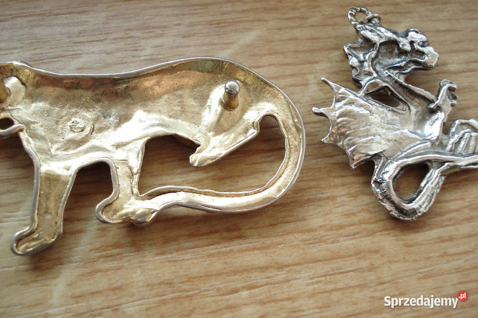 Figurki zwierząt przypinki przywieszki 2 Łódź