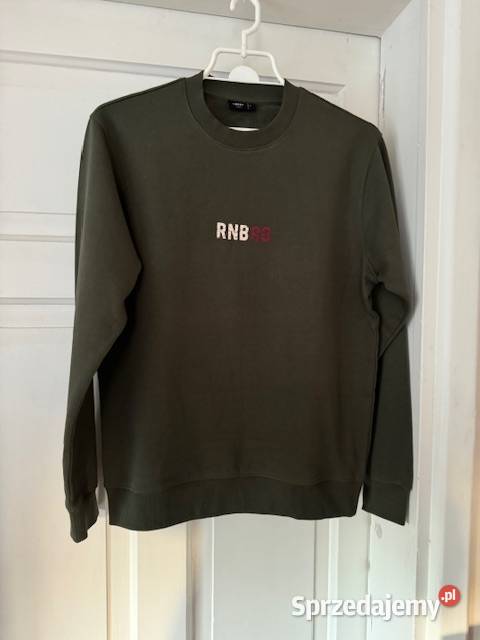 Carry Bluza męska M zielona z nadrukiem z przodu Rozmiar M