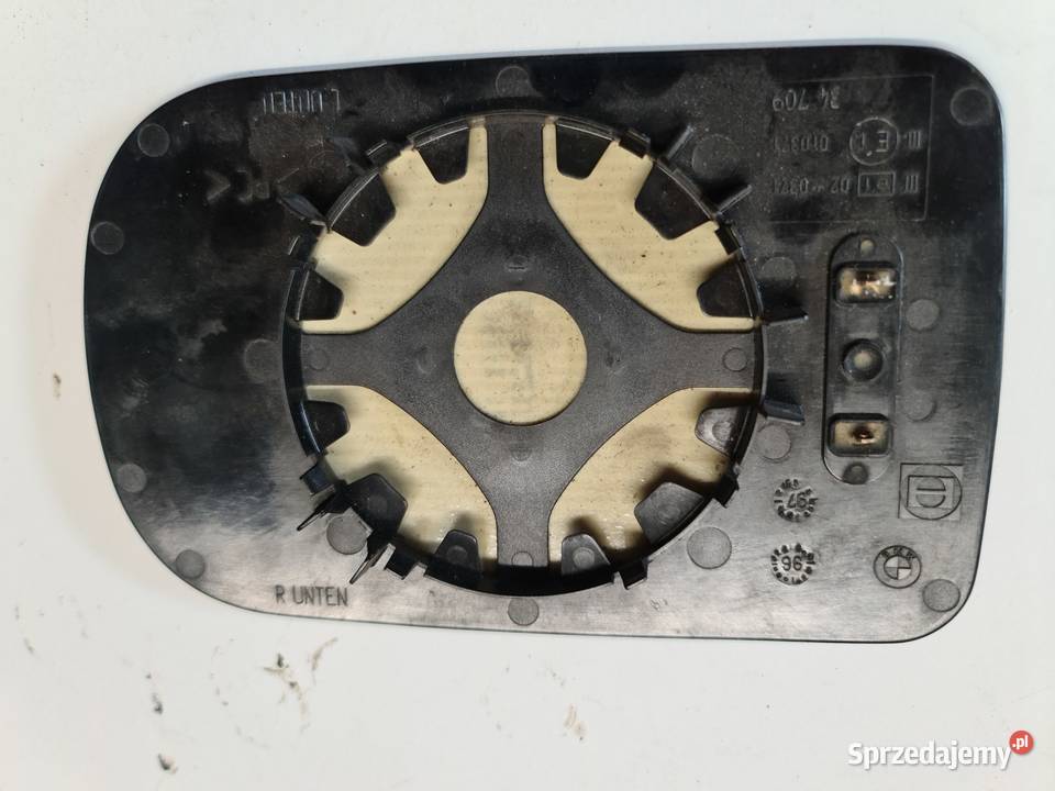 BMW E38 lusterko zewnętrzne szkło LP niebieski lusterka zewnętrzne