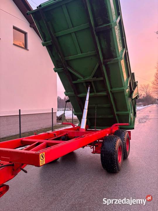 Przyczepa skorupa Tandem 10T