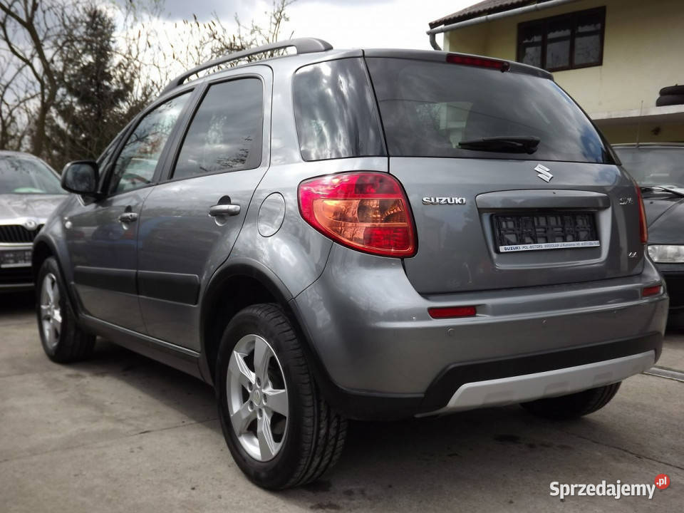 Suzuki SX4 4x4 Bezwypadkowy 54 Salon POLSKA elektryczne lusterka Skawina sprzedam
