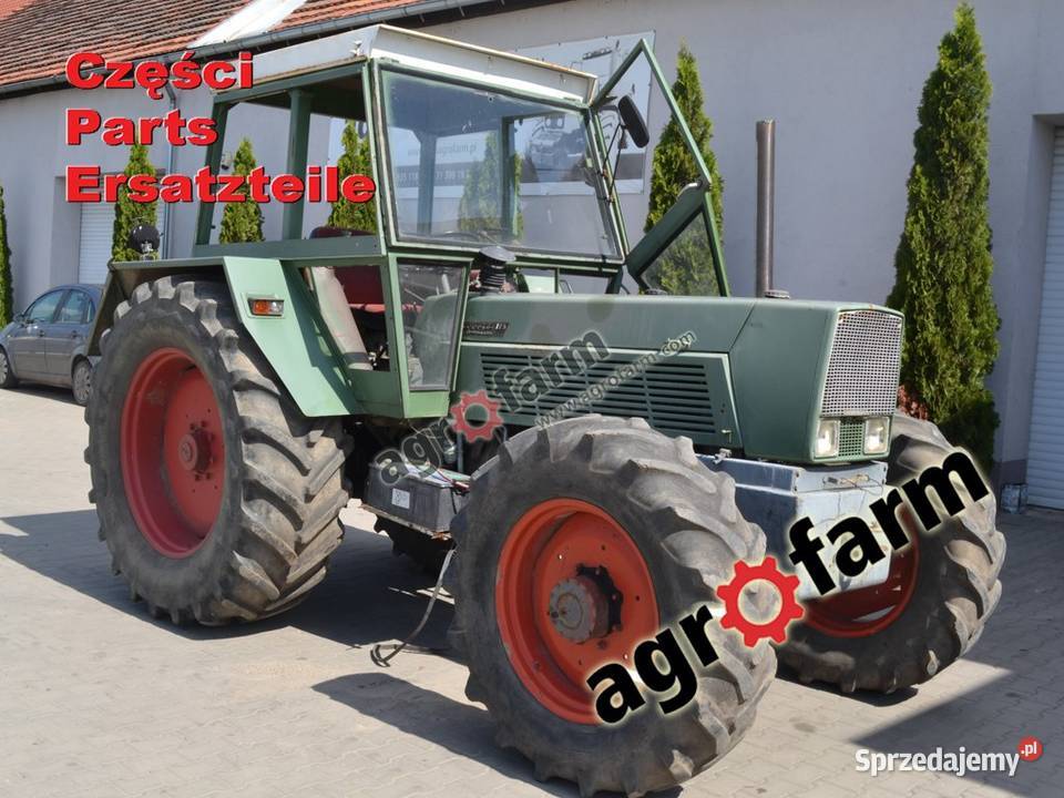 Fendt 11S części skrzynia biegów silnik oś Byków