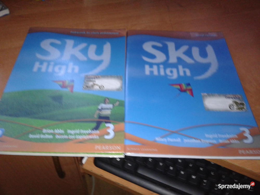 książka i ćwiczenia do angielskiego Sky High 3 szkoła podstawowa