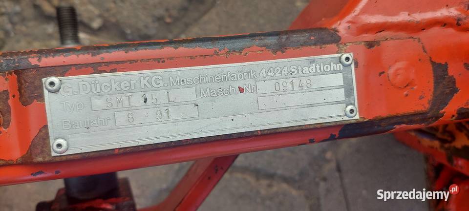 Kosiarka Bijakowa Mulczer Ducker 150 Czołowy Maszyny zielonkowe