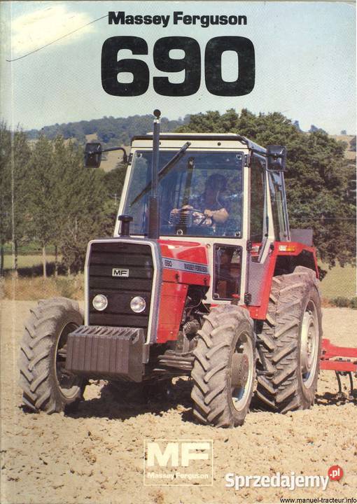 Instrukcja obsługi MF 690 Massey Ferguson Szamotuły sprzedam