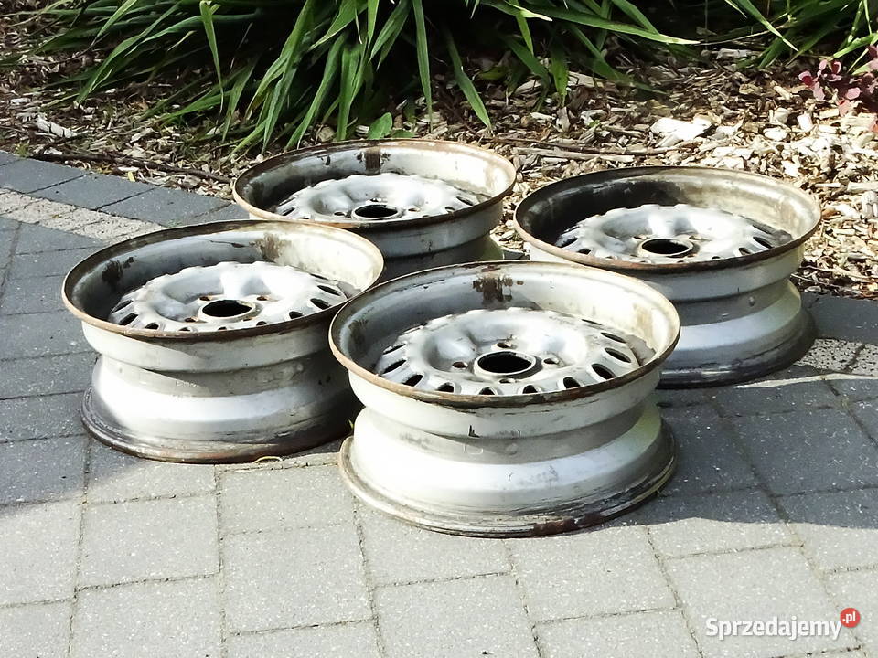 Komplet felg 5Jx13 x22 Made In England do stalowe Samochodowe