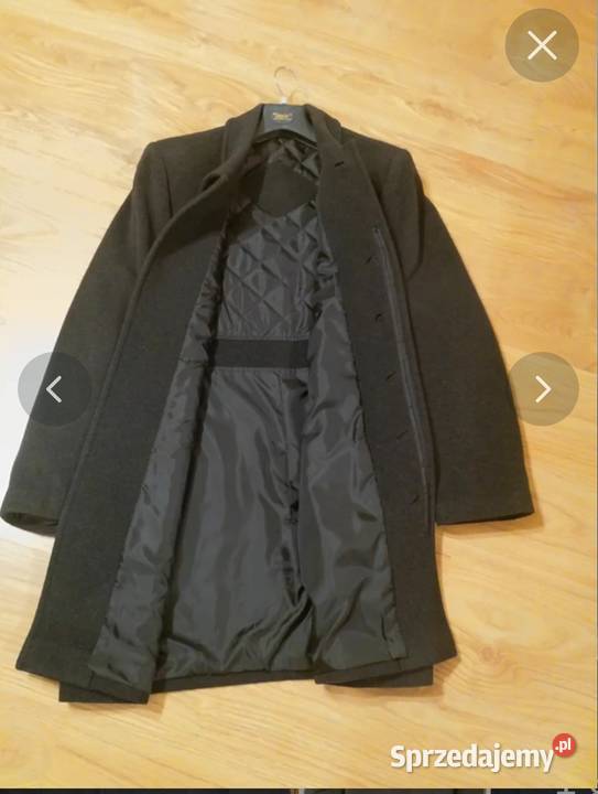 Płaszcz męski wełna w składzie Lubin sprzedam