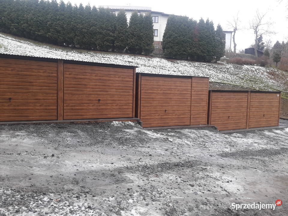 Garaż Blaszany Złoty Dąb Garaże BlaszaneWiaty Siemiatycze