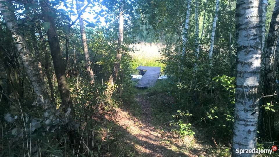 Działka z linią brzegową 1800 m2 Słup