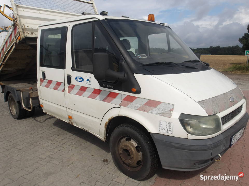 Ford Transit wywrotka 6 miejsc 24 TD ładowność Wywrotki Pleszew