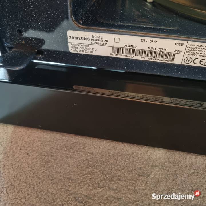Do zabudowy Kuchenka mikrofalowa SAMSUNG Warszawa