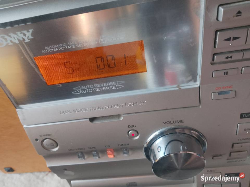 miniWieża Sony CMTCP1 z kolumnami Panasonic