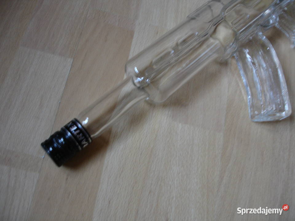 Butelka kolekcjonerska KAŁASZNIKOW Zielona Góra