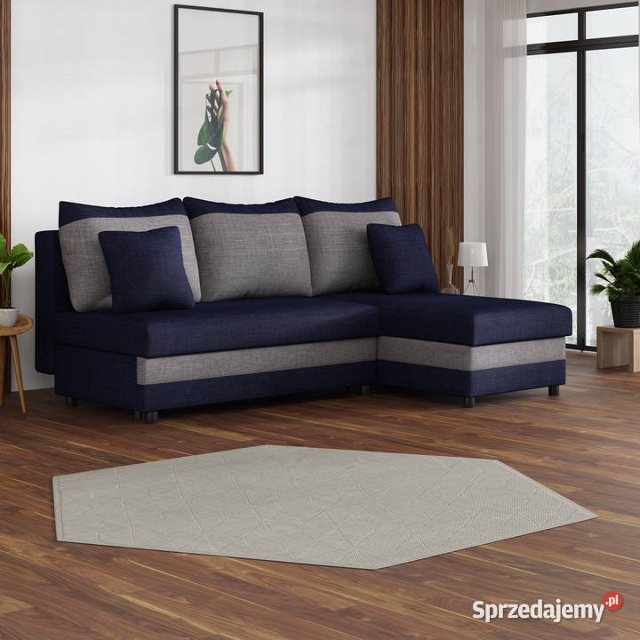 Narożnik Z Funkcją Spania Otto Nowoczesna Kanapa Lublin